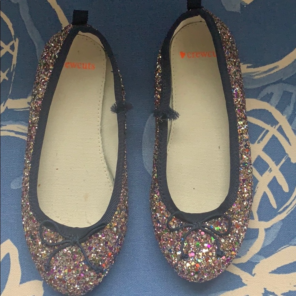 Adorable sparkly crewcuts shoes